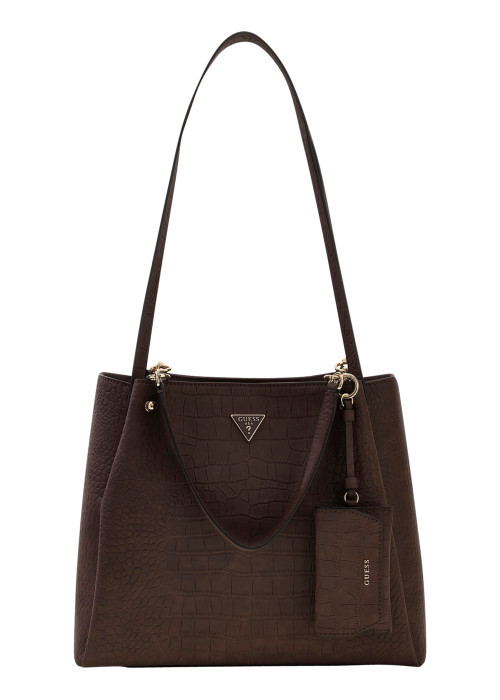 Sac à main Lorella chocolat avec une...
