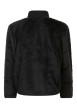 Thumbnail Sweat zippé noir uni muni d'une coupe droite et d'un col montant - Image 2