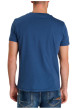 Thumbnail T-shirt en coton à col rond en bord-côte pourvu de manches courtes - Image 2