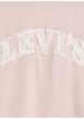 Thumbnail T-shirt en coton rose à coupe droite pourvu d'un col rond et de manches courtes - Image 2