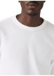 Thumbnail T-shirt en coton blanc à coupe droite pourvu de manches longues - Image 5