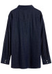 Thumbnail Chemise brut unie à coupe droite avec un col chemise et poches sur la poitrine - Image 2