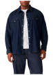 Thumbnail Chemise brut unie à coupe droite avec un col chemise et poches sur la poitrine - Image 4