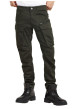 Thumbnail Pantalon 5 Poches en coton gris uni avec une coupe droite et des poches