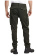 Thumbnail Pantalon 5 Poches en coton gris uni avec une coupe droite et des poches - Image 2