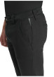 Thumbnail Pantalon chino en coton mélangé noir pourvu d'une coupe droite - Image 5