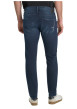 Thumbnail Jean à coupe slim délavé gris anthracite avec moustaches sur les cuisses - Image 2