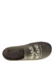 Thumbnail Mules kaki à talon plat avec des écritures imprimées sur l'empeigne - Image 5