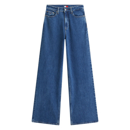 Jean Claire Wide en coton bleu indigo coupe...