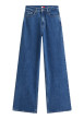 Thumbnail Jean Claire Wide en coton bleu indigo coupe wide leg pourvu de jambes larges