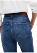Thumbnail Jean Sylvia en coton bleu indigo coupe flare pourvu de poches - Image 4