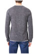 Thumbnail T-shirt gris uni avec une coupe droite et des manches longues - Image 2