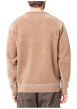 Thumbnail Pull beige uni avec une coupe droite et des manches longues - Image 2