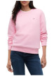 Thumbnail Sweat en coton mélangé rose à coupe droite pourvu d'un col rond - Image 2
