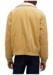 Thumbnail Blouson en coton biologique moutarde à coupe droite pourvu d'un col montant - Image 3