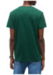 Thumbnail T-shirt en coton biologique vert à coupe droite pourvu d'un col rond - Image 3