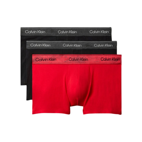 Lot de 3 boxers en coton multicolores pourvus...