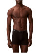 Thumbnail Lot de 3 boxers longs en coton noirs pourvus d'une taille élastiquée - Image 2