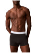 Thumbnail Lot de 3 boxers en coton noirs pourvus d'une taille élastiquée - Image 2