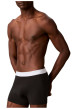 Thumbnail Lot de 3 boxers en coton noirs pourvus d'une taille élastiquée - Image 5