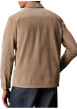 Thumbnail Chemise en coton beige à coupe droite pourvue d'un col à revers - Image 3