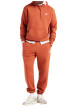 Thumbnail Sweat à capuche orange uni avec une coupe droite et des manches longues - Image 3