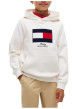 Thumbnail Sweat en coton biologique écru orné par un grand drapeau tricolore brodé - Image 3
