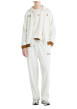 Thumbnail Pantalon jogging blanc avec une coupe droite et un logo brodé - Image 3