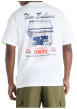 Thumbnail T-shirt en coton blanc imprimé Tokyo pourvu de manches courtes et d'un col rond - Image 2