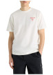 Thumbnail T-shirt en coton blanc imprimé London avec un col rond et des manches courtes
