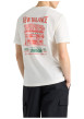Thumbnail T-shirt en coton blanc imprimé London avec un col rond et des manches courtes - Image 2