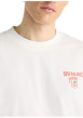 Thumbnail T-shirt en coton blanc imprimé London avec un col rond et des manches courtes - Image 4