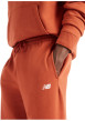 Thumbnail Pantalon jogging orange uni avec une coupe droite et un logo brodé - Image 4