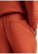 Thumbnail Pantalon jogging orange uni avec une coupe droite et un logo brodé - Image 5