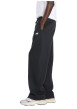 Thumbnail Pantalon jogging noir uni avec une coupe bootcut et une fermeture à cordon - Image 3