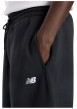 Thumbnail Pantalon jogging noir uni avec une coupe bootcut et une fermeture à cordon - Image 5