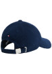 Thumbnail Casquette bleu marine en velours côtelé ornée du logo brodé sur la face avant - Image 2