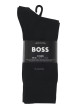 Thumbnail Lot de 3 paires de chaussettes hautes en coton mélangé noires - Image 3