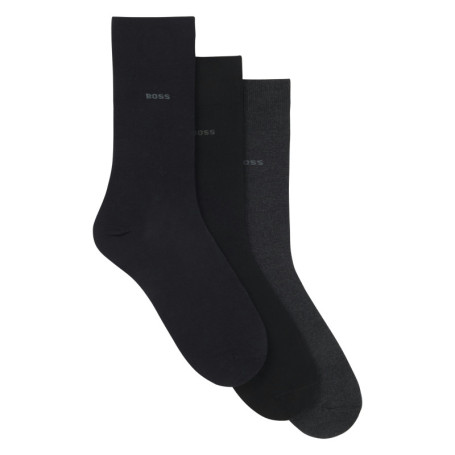 Lot de 3 paires de chaussettes tricolores...