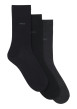 Thumbnail Lot de 3 paires de chaussettes tricolores hautes en coton mélangé