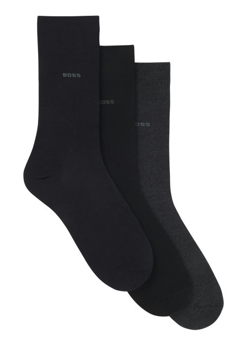 Lot de 3 paires de chaussettes tricolores...