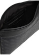 Thumbnail Sacoche noire à monogramme texturé en damier tissé pourvue d'une dragonne - Image 4