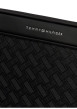 Thumbnail Pochette pour ordinateur noire à motif damier ornée d'une inscription logotée - Image 4