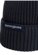 Thumbnail Bonnet en coton biologique marine confectionné en maille tricotée - Image 3