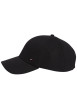 Thumbnail Casquette noire en laine mélangée ornée du logo brodé sur le flanc avant gauche