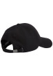Thumbnail Casquette noire en laine mélangée ornée du logo brodé sur le flanc avant gauche - Image 2