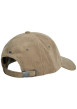 Thumbnail Casquette beige en velours côtelé ornée du logo avec une fermeture strapback - Image 2