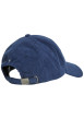 Thumbnail Casquette bleue en velours côtelé ornée du logo avec une fermeture strapback - Image 2