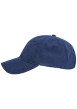 Thumbnail Casquette bleue en velours côtelé ornée du logo avec une fermeture strapback - Image 3