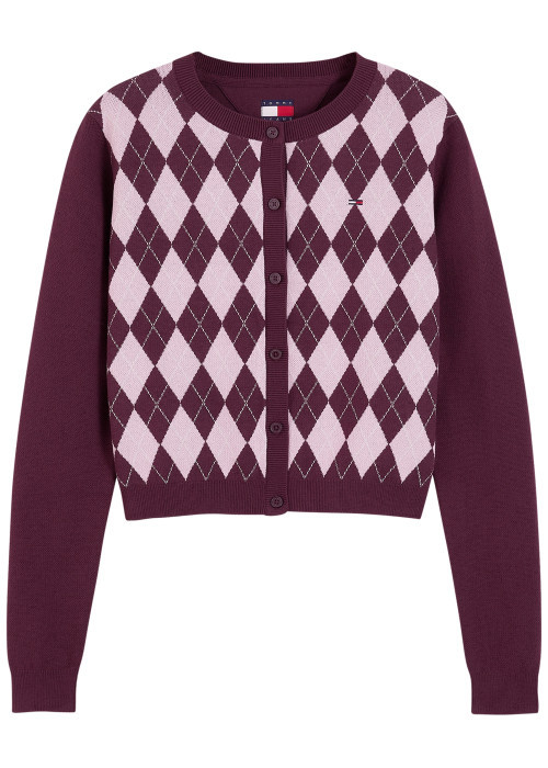 Gilet en coton biologique bordeaux coupe...